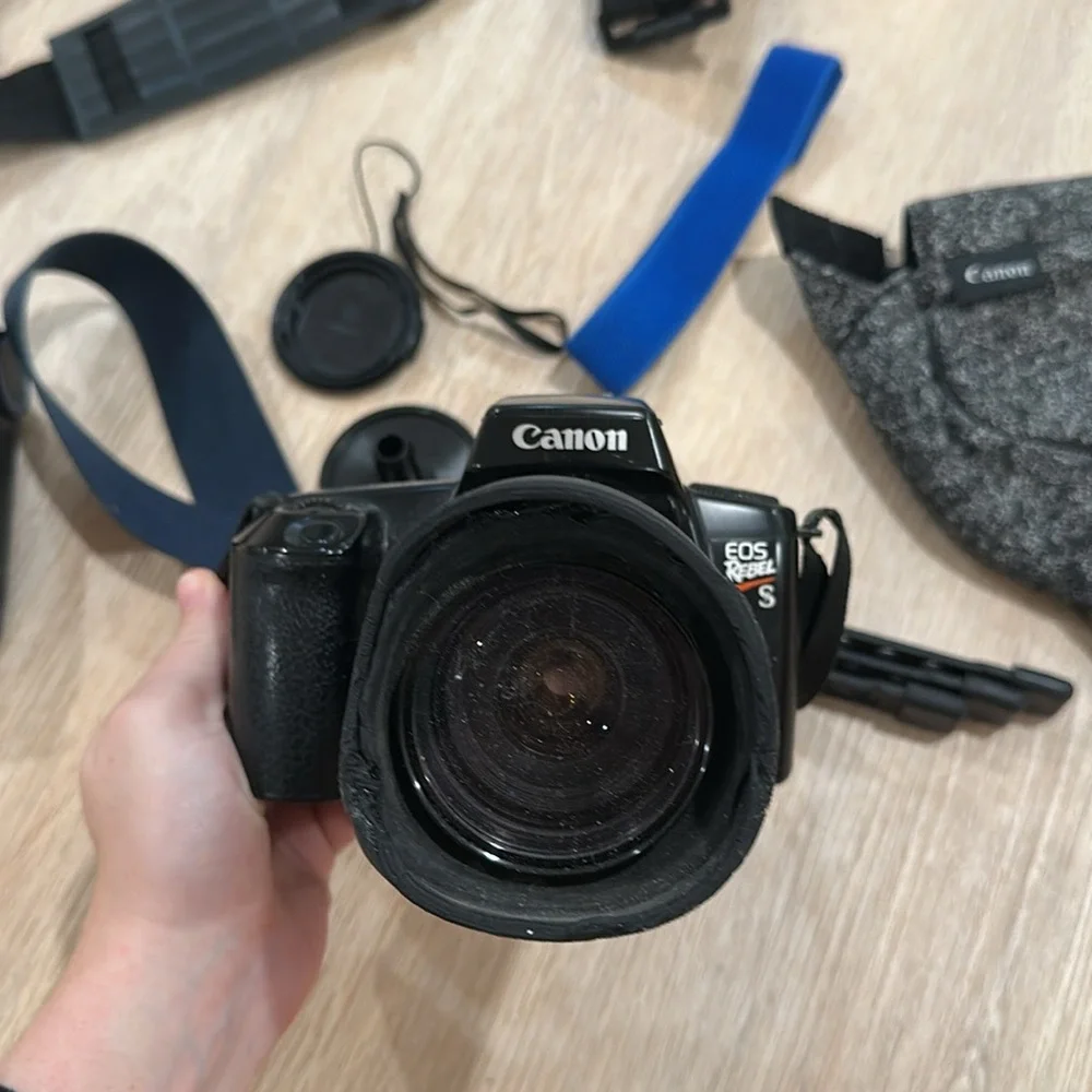 Canon EOS Rebel Film Camera Set - vintage 1990s 2000s